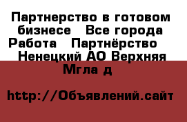 Партнерство в готовом бизнесе - Все города Работа » Партнёрство   . Ненецкий АО,Верхняя Мгла д.